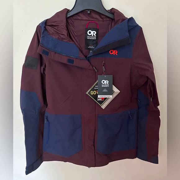NWTs Outdoor Research Mt Baker Storm Jacket. Gore-Tex. Women’s Small - Picture 4 of 16